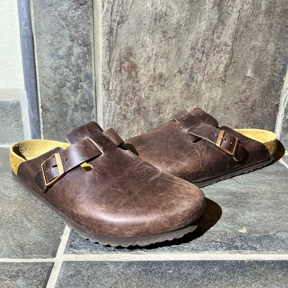 BIRKENSTOCK Boston Oiled Leather Habana